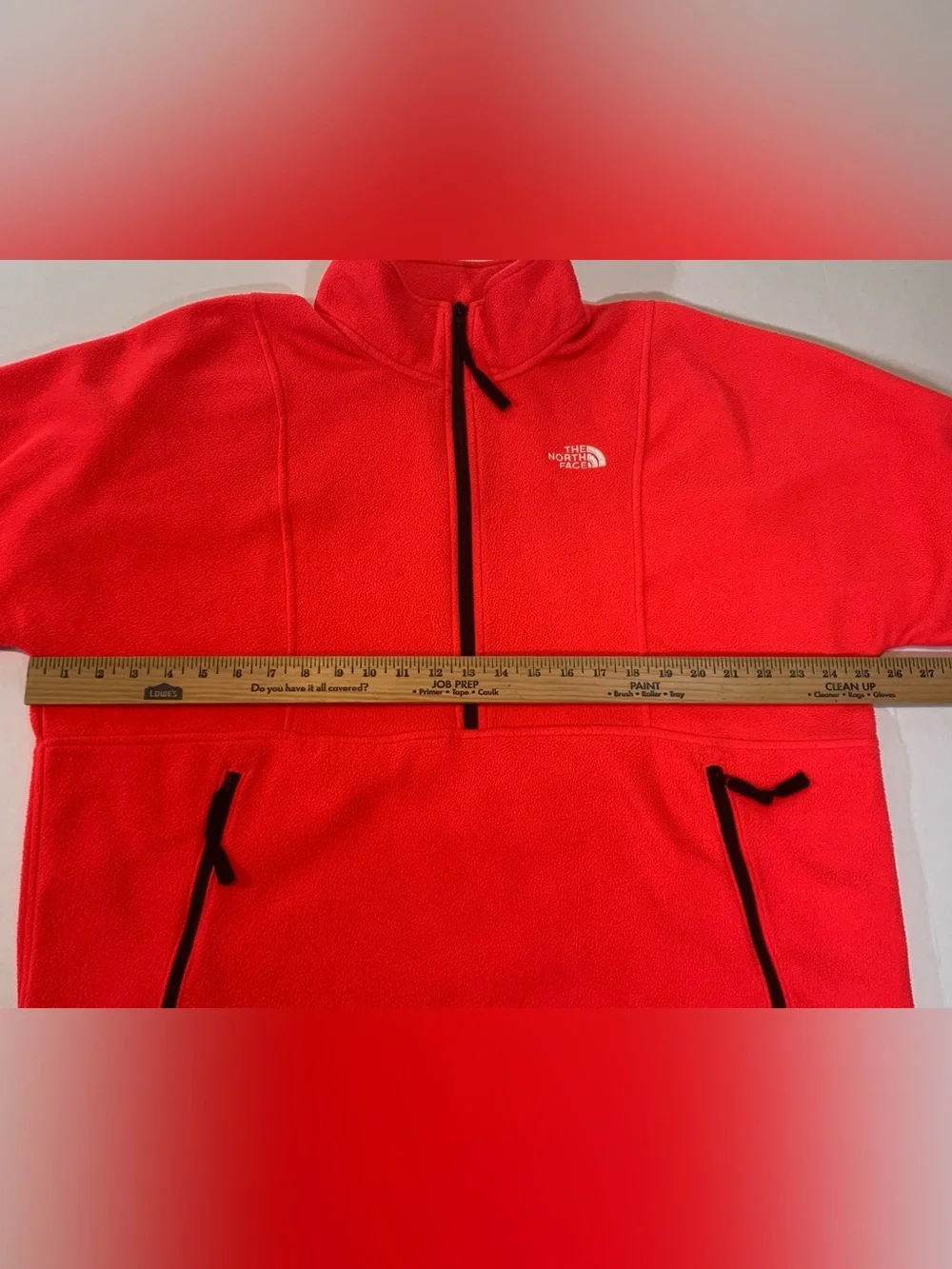 The North Face Coral Fleece Pullover 1/4 Half Zip Jacket Mens L Outdoors